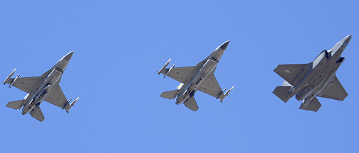 Lockheed-Martin F-35A Lightning II at Luke AFB, March 10, 2014
